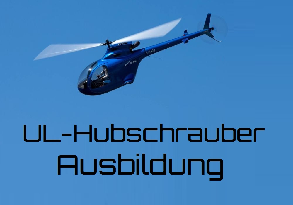 UL-Hubschrauber Ausbildung