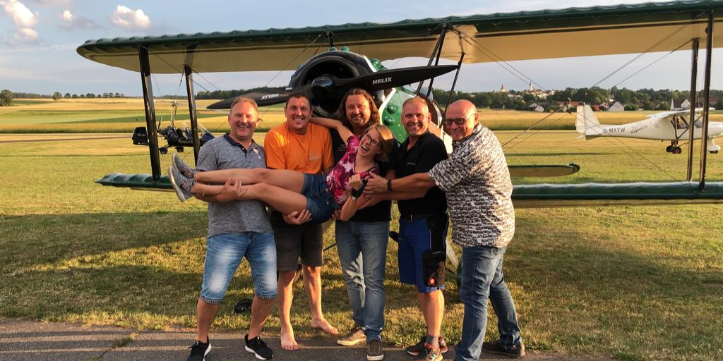 Rundflug, Soloflug & bestandene Prüfung