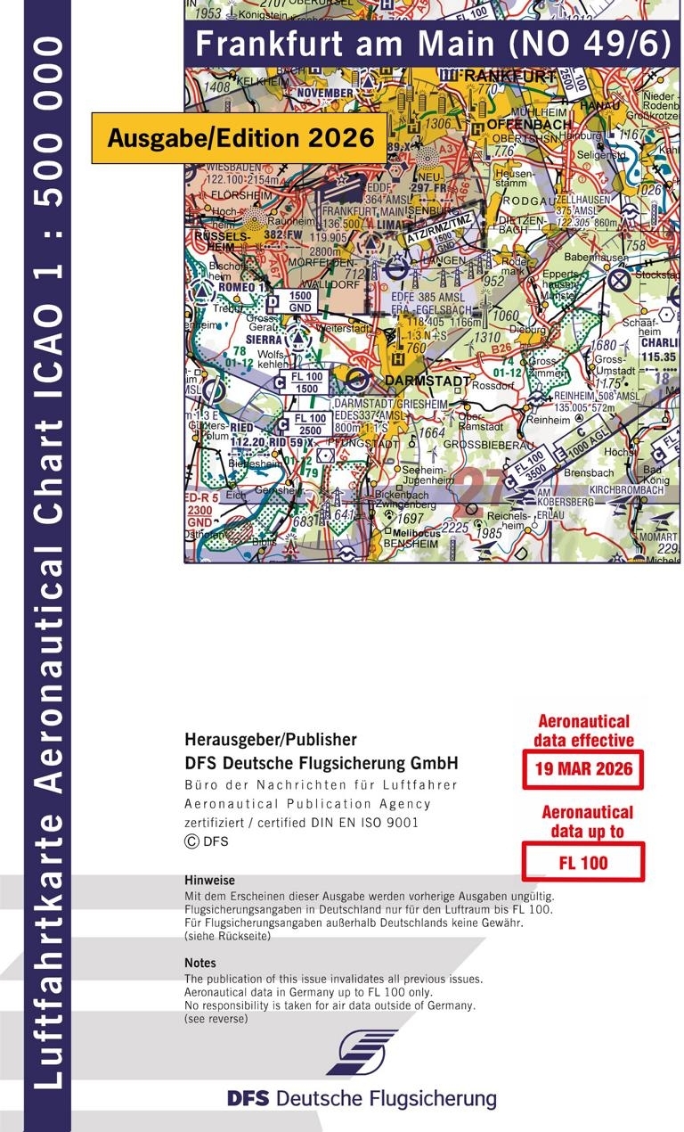 ICAO Karte Frankfurt 2026