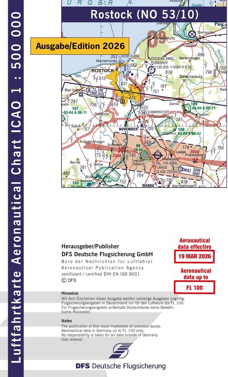 ICAO Karte Rostock 2026