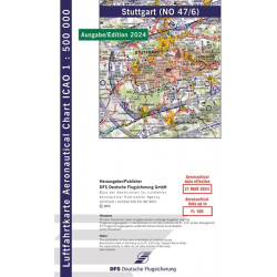 ICAO-Karte, Blatt Stuttgart...