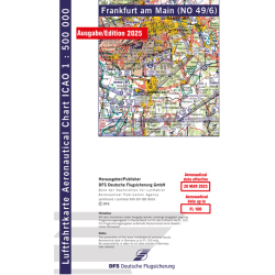 ICAO-Karte, Blatt Frankfurt...